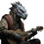 Silver Dragon Bard Vinyl Car Decal Sticker – Waterproof & UV-Resistant 6.826666666666667"