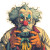 Gamer Clown Vinyl Car Decal Sticker – Waterproof & UV-Resistant 3.4133333333333336"