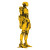 Humanoid Robot Art Vinyl Car Decal Sticker – Waterproof & UV-Resistant 6.826666666666667"
