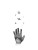 Celestial Hand Vinyl Car Decal Sticker – Waterproof & UV-Resistant 8.213333333333333"
