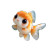 Happy Goldfish V2 Vinyl Car Decal Sticker – Waterproof & UV-Resistant 3.4133333333333336"