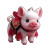 Festive Piglet Charm Vinyl Car Decal Sticker – Waterproof & UV-Resistant 3.4133333333333336"