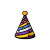 Birthday Hat Vinyl Car Decal Sticker – Waterproof & UV-Resistant 3.4133333333333336"