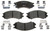Raybestos Brakes R-Line Metallic Brake Pads | OE Replacement | Includes Mounting Hardware
