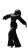 Dancing Girl V24 Vinyl Car Decal Sticker – Waterproof & UV-Resistant 9.706666666666667"