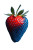 Blue Shell Strawberry Vinyl Car Decal Sticker – Waterproof & UV-Resistant 8.96"