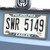 Fan Mat License Plate Frame 17215 NFL Philadelphia Eagles; Chrome Plated; Metal