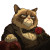 Grumpy Don Cat Vinyl Car Decal Sticker – Waterproof & UV-Resistant 3.4133333333333336"
