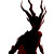Dybbuk Demon Shadow Vinyl Car Decal Sticker – Waterproof & UV-Resistant 6.826666666666667"