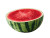 Korean Watermelon Half Vinyl Car Decal Sticker – Waterproof & UV-Resistant 3.0933333333333333"