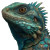 Green Fantasy Lizard Vinyl Car Decal Sticker – Waterproof & UV-Resistant 3.4133333333333336"