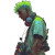Cyberpunk Angry Youth Vinyl Car Decal Sticker – Waterproof & UV-Resistant 3.4133333333333336"