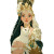 Ethereal Goddess Portrait V2 Vinyl Car Decal Sticker – Waterproof & UV-Resistant 3.4133333333333336"