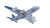 3D Acrylic Airplane Vinyl Car Decal Sticker – Waterproof & UV-Resistant 2.72"