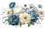 Watercolor Floral Bouquet Vinyl Car Decal Sticker – Waterproof & UV-Resistant 2.986666666666667"