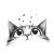 Cartoon Cat Face Vinyl Car Decal Sticker – Waterproof & UV-Resistant 3.4133333333333336"