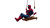 Knitted Spiderman Swing Vinyl Car Decal Sticker – Waterproof & UV-Resistant 5.4
