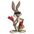Bushy-Tailed Rabbit Vinyl Car Decal Sticker – Waterproof & UV-Resistant 3.4133333333333336"