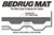 Ultimate Protection | BedRug Carpet-Like Foam Bed Mat | Dodge Ram 1500 Classic | Slip Resistant, Waterproof, Chemical Resistant