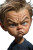 Baby Leo Caricature Vinyl Car Decal Sticker – Waterproof & UV-Resistant 4.4