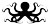Top-Down Octopus Vinyl Car Decal Sticker – Waterproof & UV-Resistant 5.12"