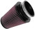 K&N Round Tapered Air Filter | Increased Horsepower | Washable Cotton Gauze | Off-Road Protection | 7" Height