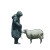 Android With Sheep Vinyl Car Decal Sticker – Waterproof & UV-Resistant 6.826666666666667"