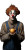 Hyperrealist Clown Vinyl Car Decal Sticker – Waterproof & UV-Resistant 5.12"