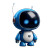 Astro Bot Alien Vinyl Car Decal Sticker – Waterproof & UV-Resistant 3.4133333333333336"