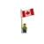 Lego Canada Flag Vinyl Car Decal Sticker – Waterproof & UV-Resistant 3.4133333333333336"