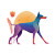 Whimsical Doberman Walk Vinyl Car Decal Sticker – Waterproof & UV-Resistant 6.826666666666667"