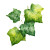 Ivy Leaves Watercolor Vinyl Car Decal Sticker – Waterproof & UV-Resistant 3.4133333333333336"