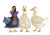 Ghost-Themed Geese Vinyl Car Decal Sticker – Waterproof & UV-Resistant 6.0