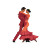 Flamenco Dance V2 Vinyl Car Decal Sticker – Waterproof & UV-Resistant 3.4133333333333336"