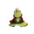 Royal Frog Prince Vinyl Car Decal Sticker – Waterproof & UV-Resistant 3.4133333333333336"