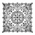 Black Lace Panel Vinyl Car Decal Sticker – Waterproof & UV-Resistant 3.4133333333333336"