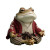 Meditating Frog Sumo Vinyl Car Decal Sticker – Waterproof & UV-Resistant 3.4133333333333336"