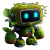 Cute Cube Robot Vinyl Car Decal Sticker – Waterproof & UV-Resistant 6.826666666666667"
