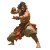Combat Stance Man Vinyl Car Decal Sticker – Waterproof & UV-Resistant 3.4133333333333336"