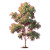 Pixel Birch Tree Vinyl Car Decal Sticker – Waterproof & UV-Resistant 3.4133333333333336"