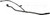 Dorman Fuel Line 926-185 OE Solutions; OE Replacement; 26 Inch Length; 0.3 Inch Outside Diameter; Black; Nylon