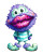 Kissy Monster Vinyl Car Decal Sticker – Waterproof & UV-Resistant 8.0"