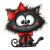 Fluffy Kitten Sticker Vinyl Car Decal Sticker – Waterproof & UV-Resistant 3.4133333333333336"