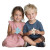 Siblings With Puzzles Vinyl Car Decal Sticker – Waterproof & UV-Resistant 3.4133333333333336"