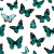 Butterfly Pattern V2 Vinyl Car Decal Sticker – Waterproof & UV-Resistant 3.4133333333333336"