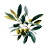 Olive Tree Detail Vinyl Car Decal Sticker – Waterproof & UV-Resistant 6.826666666666667"