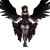 Fallen Angel Manga Vinyl Car Decal Sticker – Waterproof & UV-Resistant 6.826666666666667"