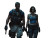 Tactical Duo Vinyl Car Decal Sticker – Waterproof & UV-Resistant 6.1866666666666665"