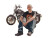 Bald Asian Biker Vinyl Car Decal Sticker – Waterproof & UV-Resistant 3.0933333333333333"