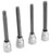 Professional 3/8 Inch Torx Bit Set | Long Shank Alloy Steel with Chrome Vanadium Socket | 4 Pieces T40/T45/T47/T50